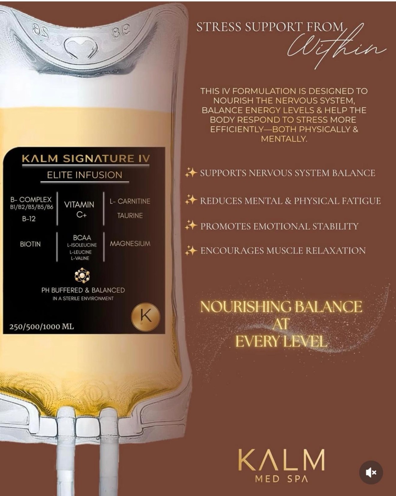 Kalm Signature IV Elite Infusion