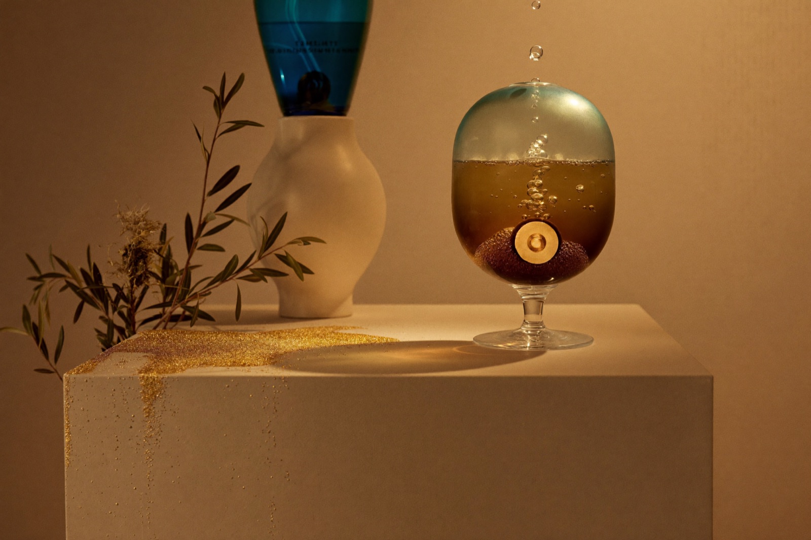 The serene treatment suite at Kalm Med Spa